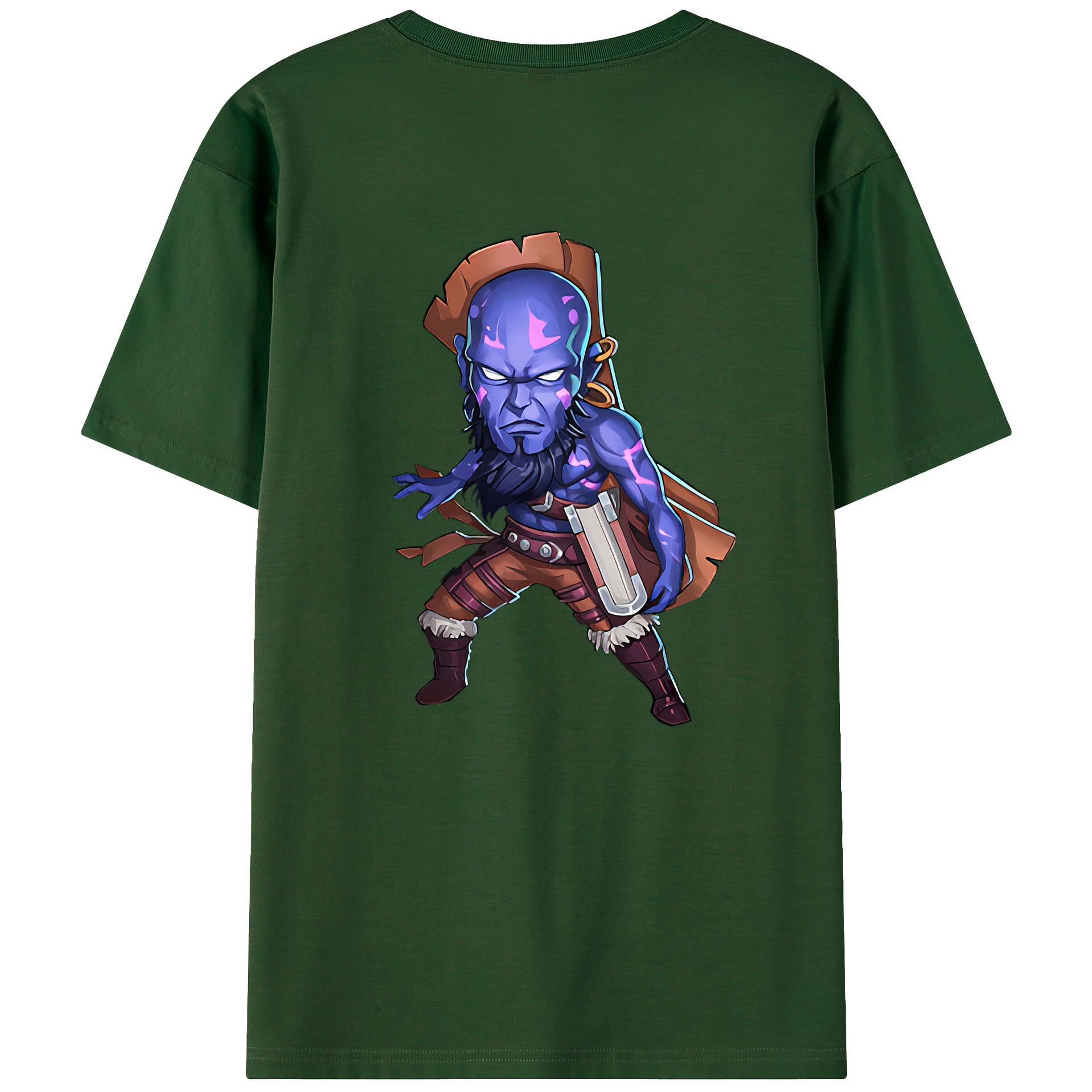 リーグ・オブ・レジェンド League of Legends LOL 綿100％半袖Tシャツ（背面プリント）